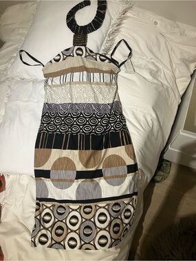 NUEVA dress Tribal Geometric pattern
